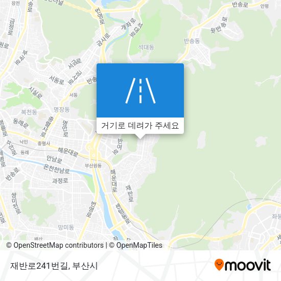 재반로241번길 지도