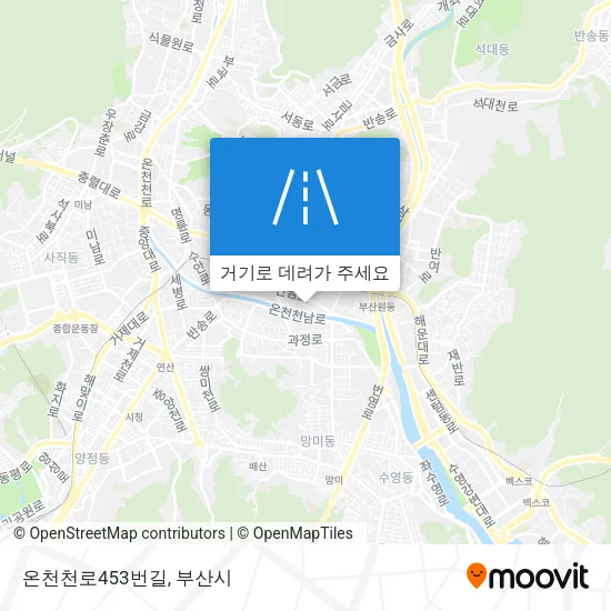 온천천로453번길 지도