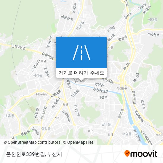 온천천로339번길 지도