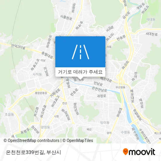 온천천로339번길 지도
