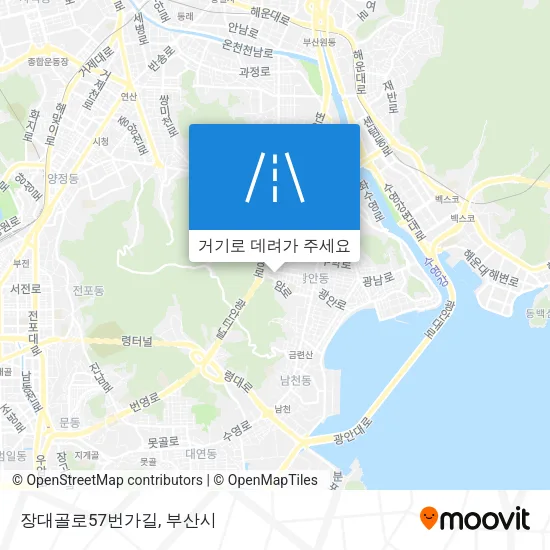 장대골로57번가길 지도
