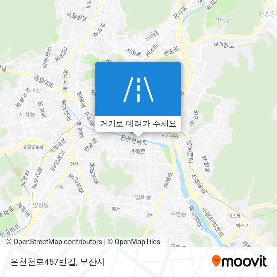 온천천로457번길 지도