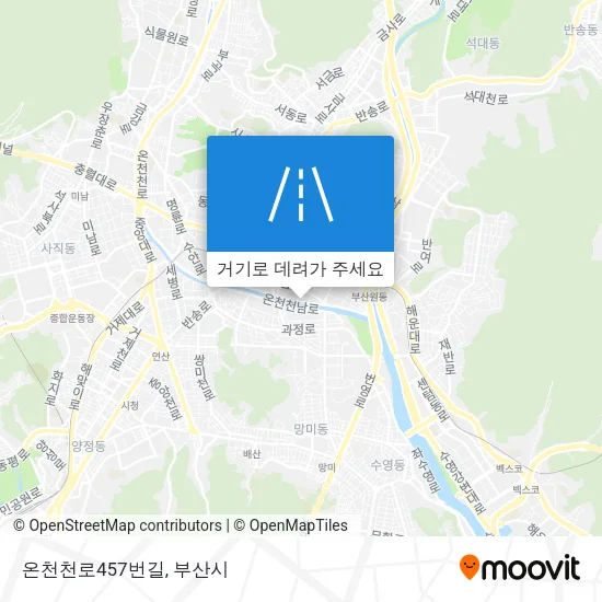 온천천로457번길 지도