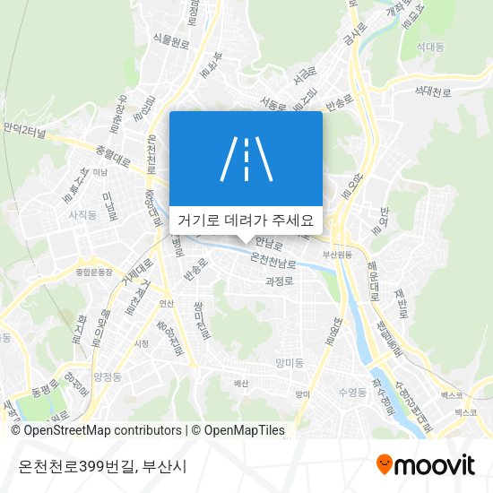 온천천로399번길 지도