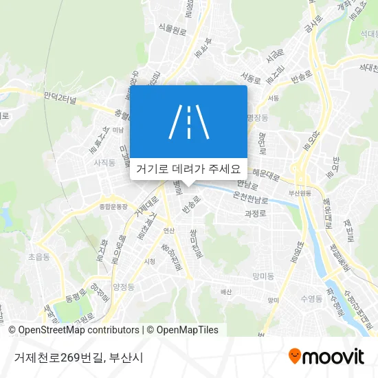 거제천로269번길 지도