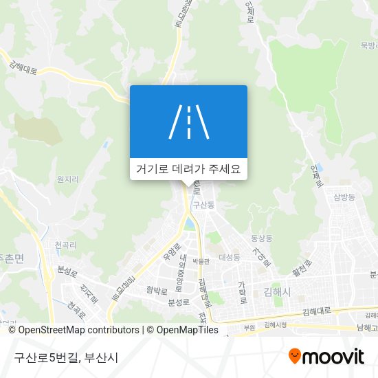 구산로5번길 지도