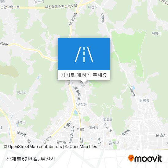 삼계로69번길 지도
