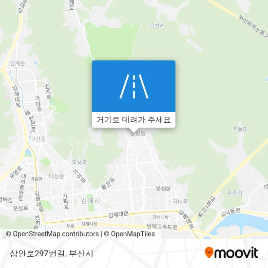 삼안로297번길 지도
