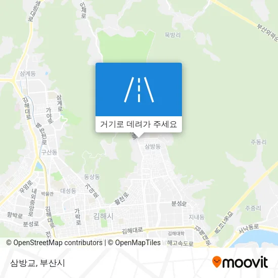 삼방교 지도