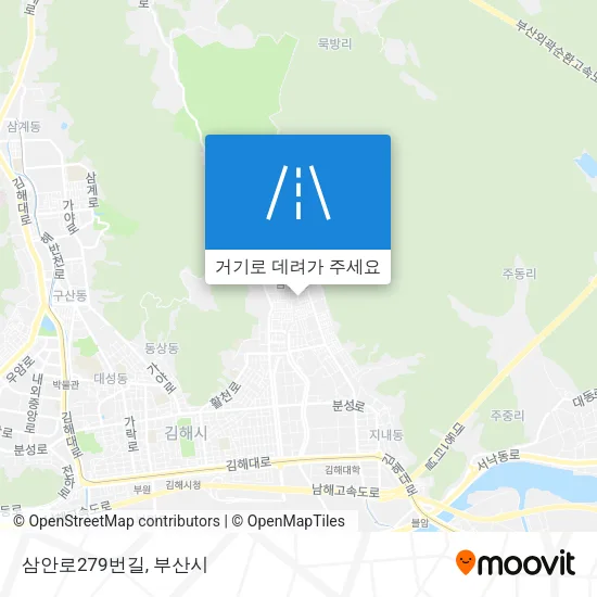 삼안로279번길 지도