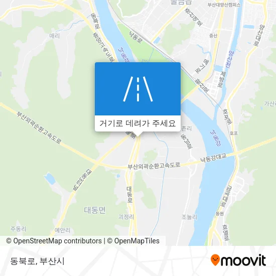 동북로 지도