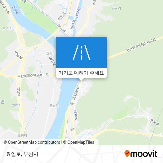 효열로 지도