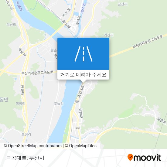 금곡대로 지도