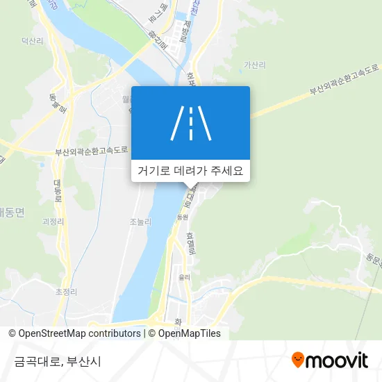 금곡대로 지도