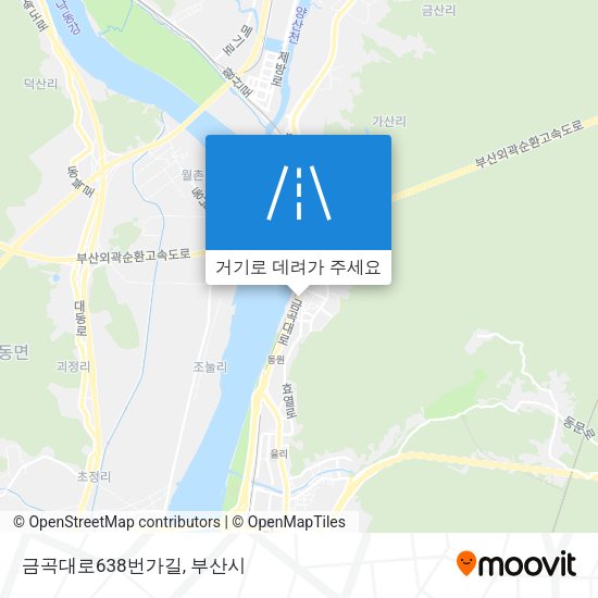 금곡대로638번가길 지도