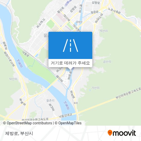 제방로 지도