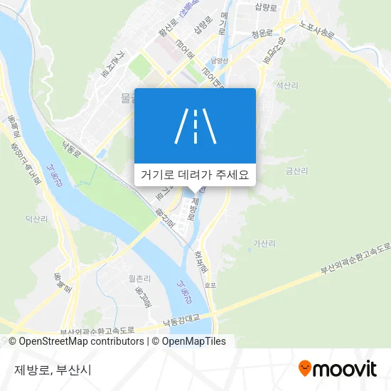 제방로 지도