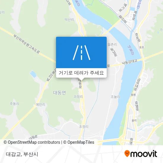 대감교 지도
