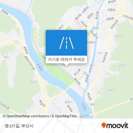 증산1길 지도