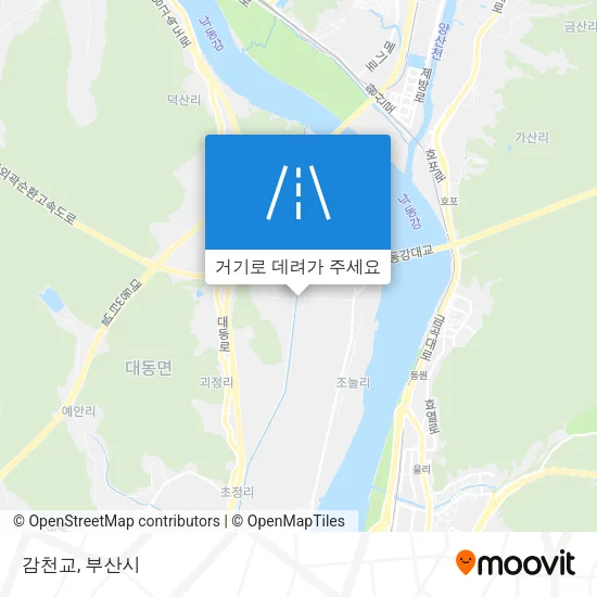 감천교 지도