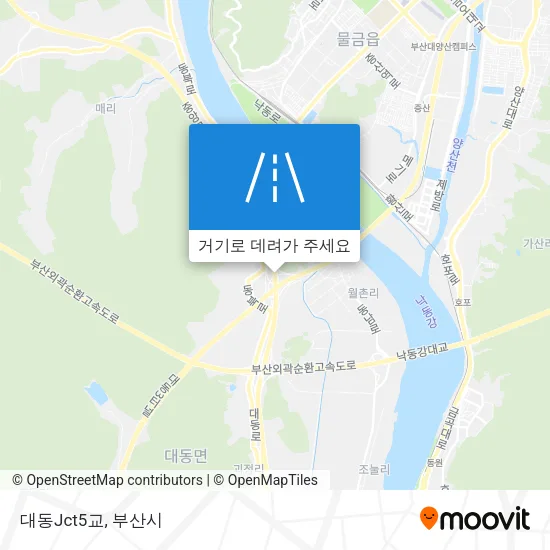 대동Jct5교 지도