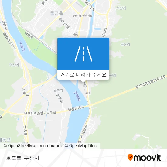 호포로 지도