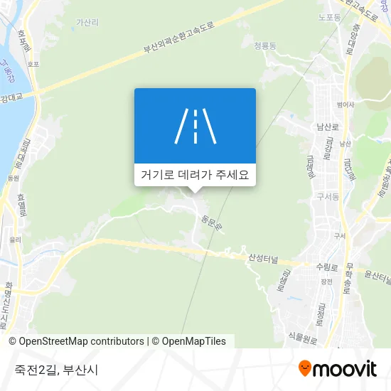 죽전2길 지도
