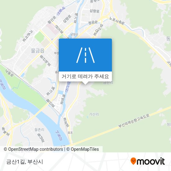금산1길 지도
