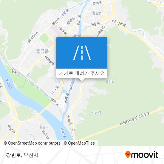 강변로 지도