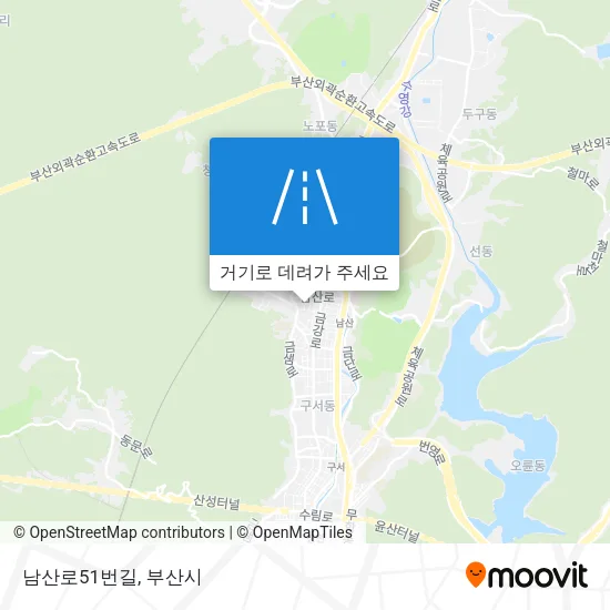 남산로51번길 지도