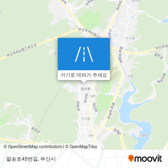 팔송로45번길 지도