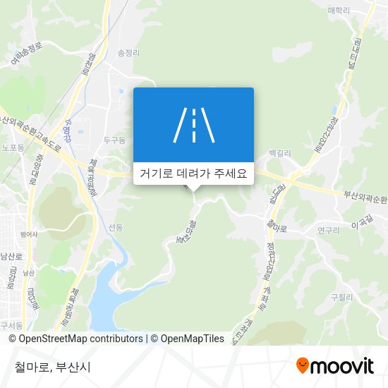 철마로 지도
