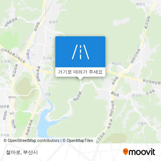 철마로 지도