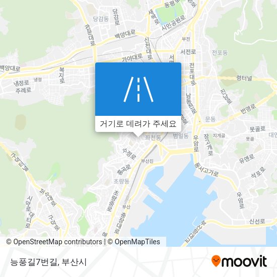 능풍길7번길 지도