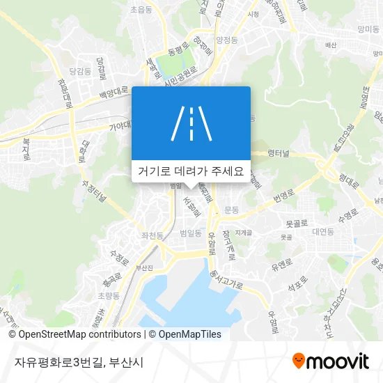 자유평화로3번길 지도