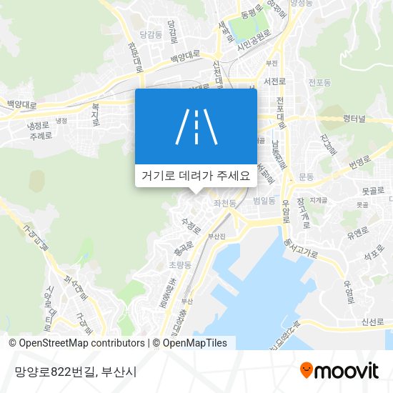 망양로822번길 지도