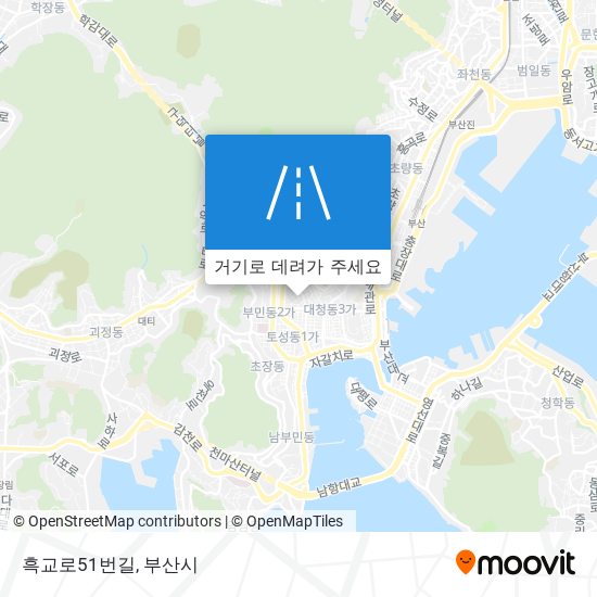 흑교로51번길 지도