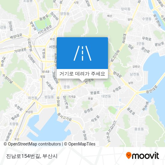 진남로154번길 지도