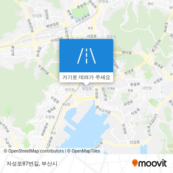 자성로87번길 지도