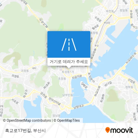 흑교로17번길 지도