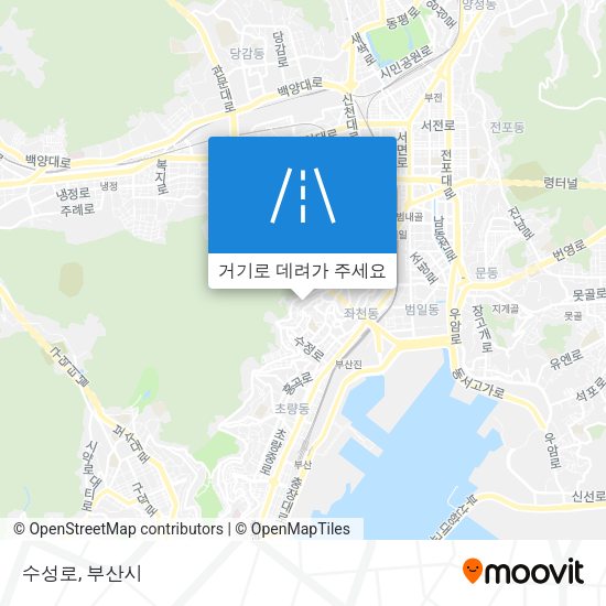 수성로 지도