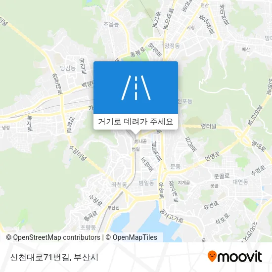 신천대로71번길 지도