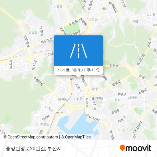 중앙번영로20번길 지도