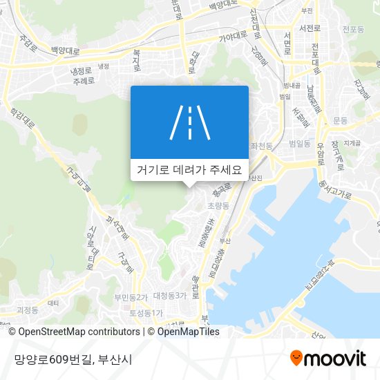 망양로609번길 지도