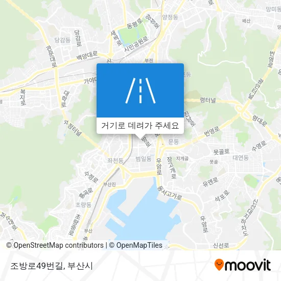 조방로49번길 지도