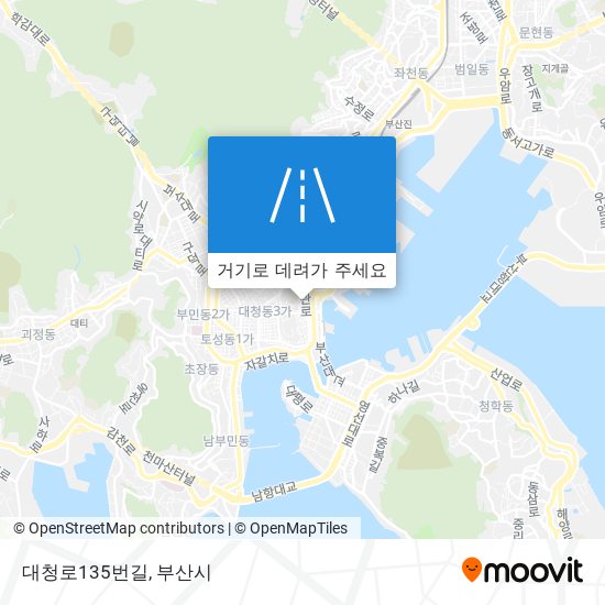 대청로135번길 지도