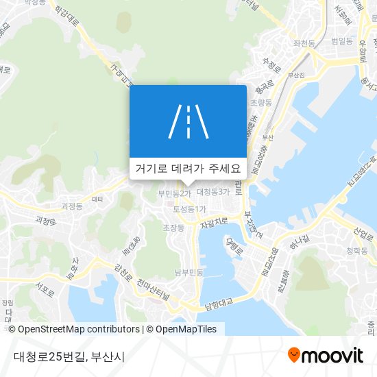 대청로25번길 지도