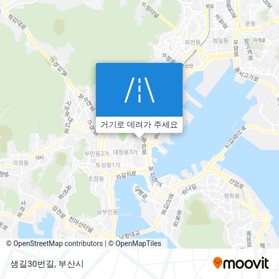 샘길30번길 지도