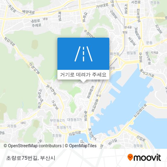 초량로75번길 지도