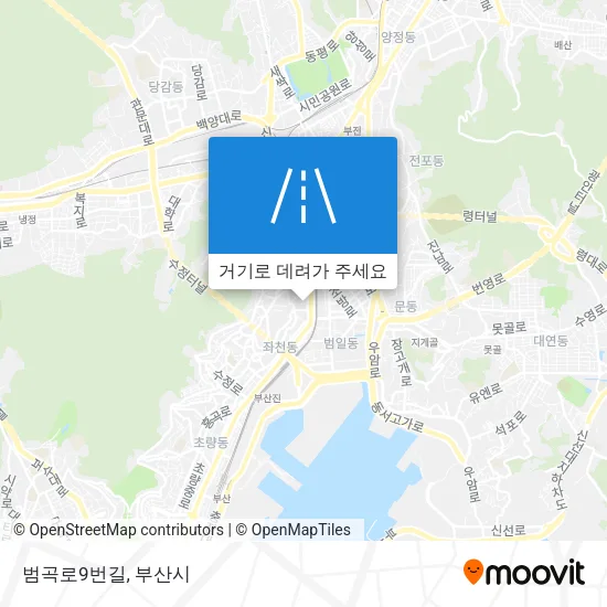 범곡로9번길 지도